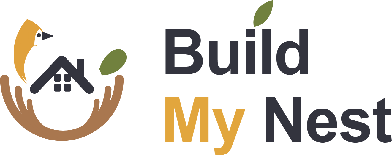 Build My Nest Logo Horizontal